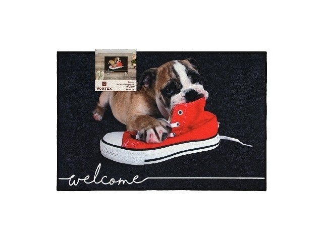 Коврик влаговпитывающий Velur 40х60 Щенок 24238